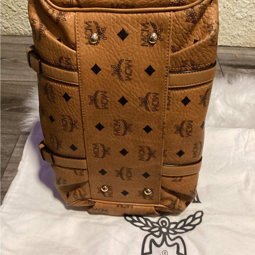 MCM Cognac Bowler’s Bag - Picture 14 of 16